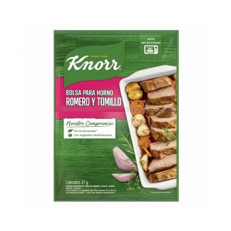 Knorr Bolsa para Horno Romero y Tomillo 21 gr