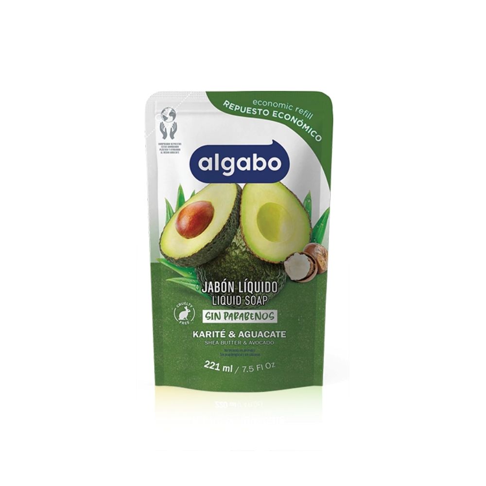Jabón Líquido Algabo Karité y Aguacate 220 ml DP
