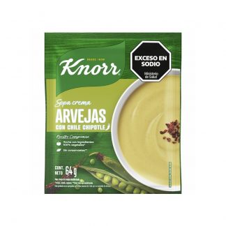 Sopa Crema Knorr Arvejas con Chile 64 gr