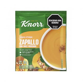 Sopa Crema Knorr Zapallo con Nuez Moscada 70 gr