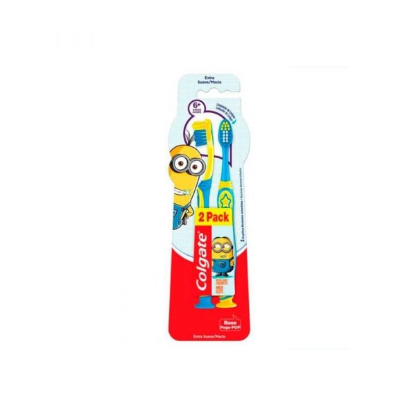 Cepillo Colgate Smile Minions 6+ 2 unidades