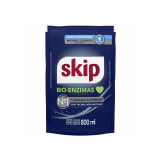 Jabón Skip Líquido Bio-Enzimas 800 ml DP