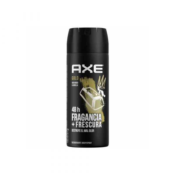 Desodorante Axe Gold Oud y Vainilla 48 hs 150 ml