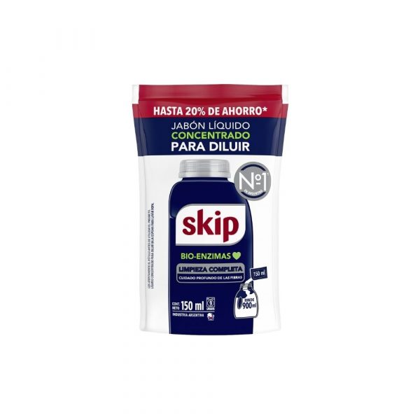 Jabón Skip Líquido Bio-Enzimas 150 ml DP