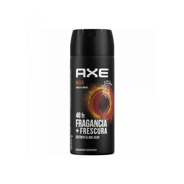 Desodorante Axe Musk Canela y Ámbar 48 hs 150 ml