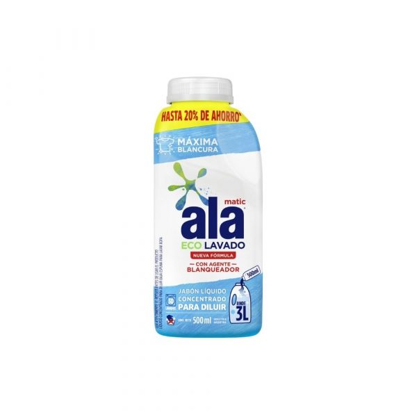 Jabón Ala Líquido Ecolavado para Diluir 500 ml