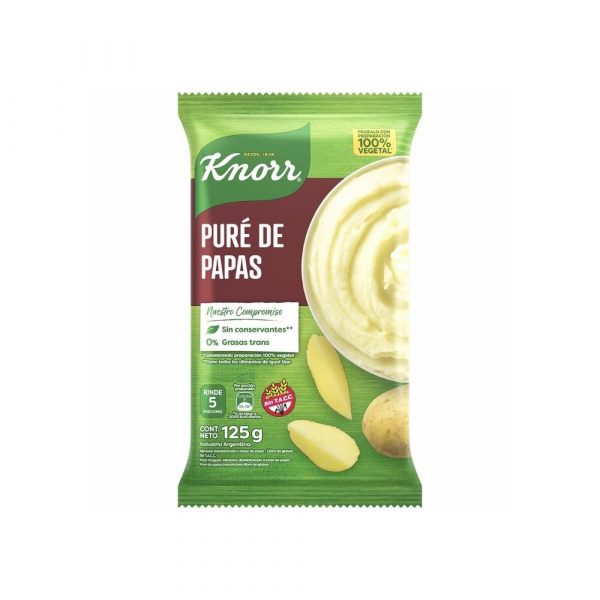 Knorr Listo Puré de Papas 125 gr