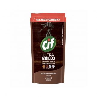 CIF Ultra Brillo Antipolvo 380 ml DP
