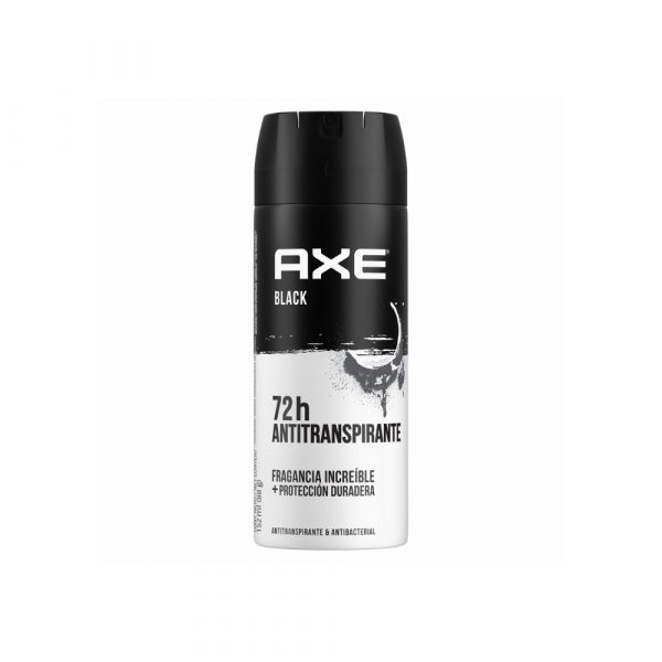 Desodorante Axe Seco Black 72 hs 152 ml