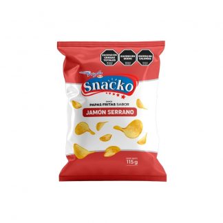 Papas Snacko Jamón Serrano 115 gr