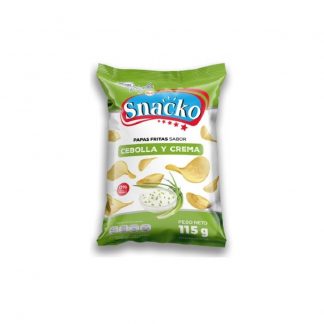 Papas Snacko Cebolla y Crema 115 gr