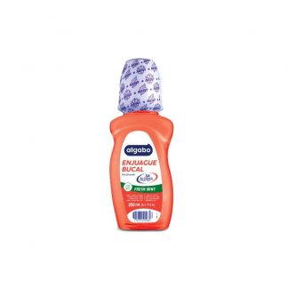Enjuague Bucal Algabo Fresh Mint 250 ml