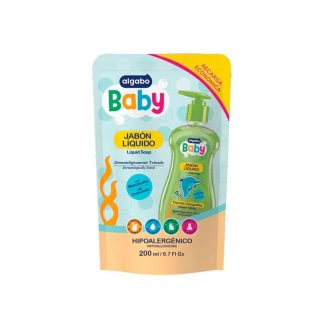 Jabón Líquido Algabo Baby Hipoalergénico 200 ml DP