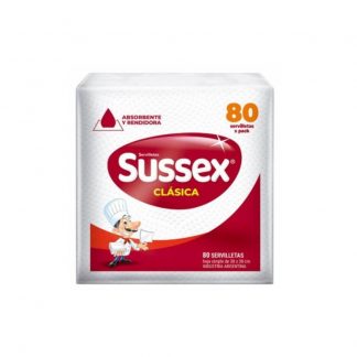 Servilletas Sussex 80 unidades 30 x 30 cm
