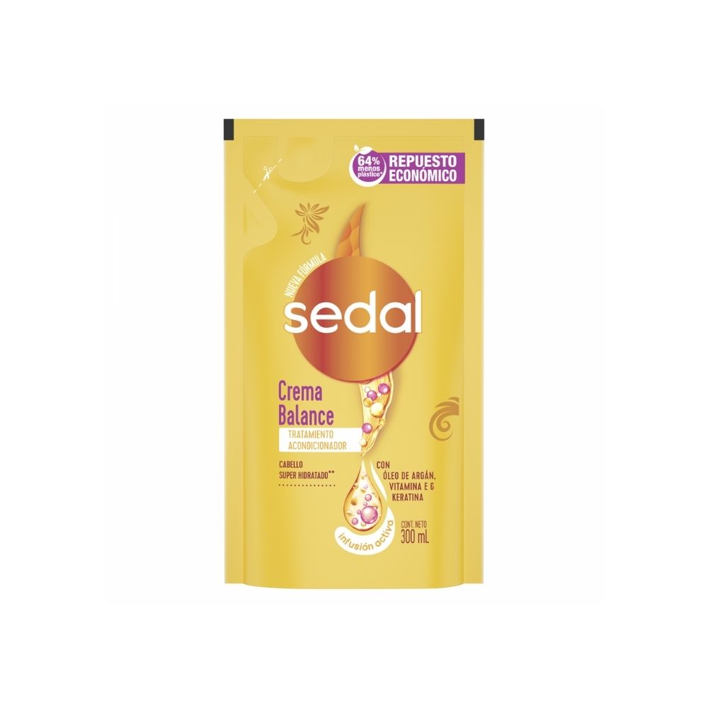 Acondicionador Sedal Balance Infusión Activa 300 ml DoyPack