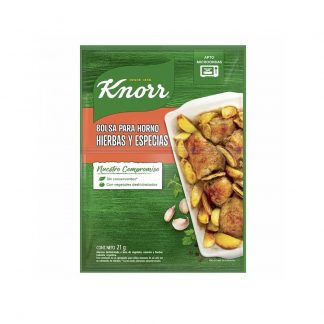 Knorr Bolsa para Horno Hierbas y Especias 21 gr