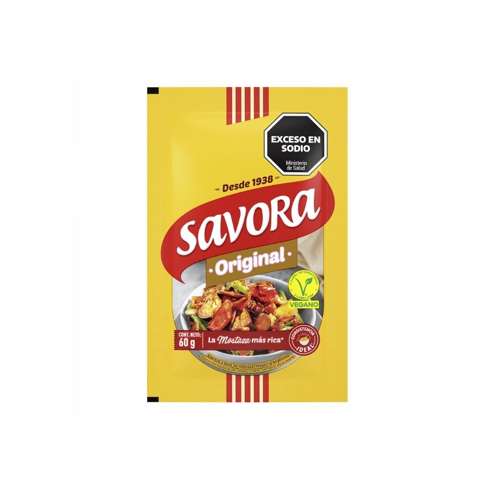 Savora Mostaza 60 gr DP