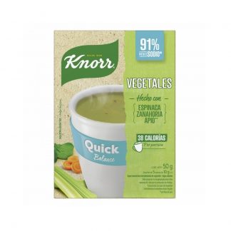 Sopa Quick Knorr Vegetales Balance 50 gr