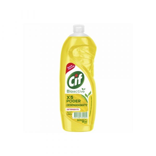 Detergente CIF Bio Active Limón 300 ml