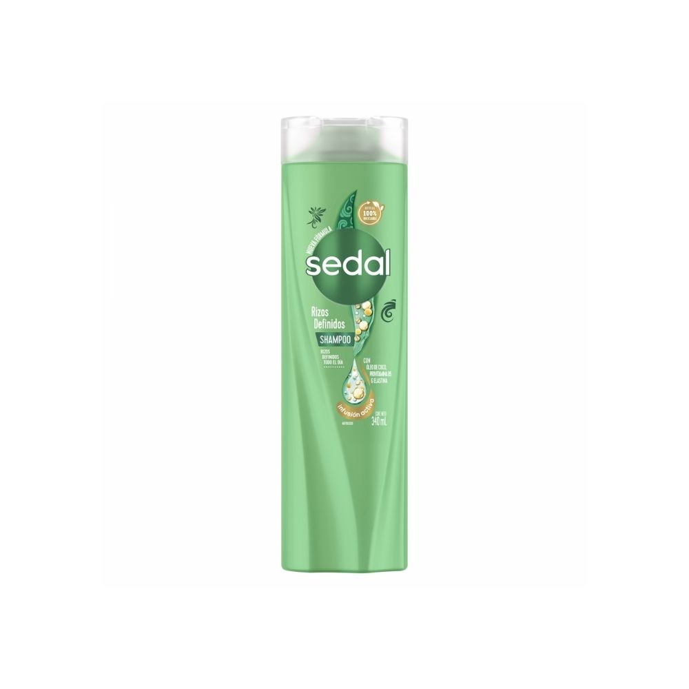 Shampoo Sedal Rizos Definidos Infusión Activa 340 ml