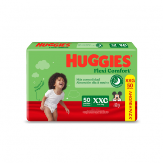 Pañal Huggies Flexi Comfort Ahorro Disney XXG x 50 unidades