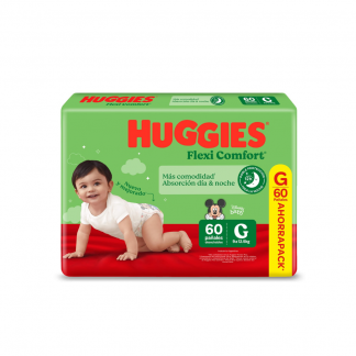 Pañal Huggies Flexi Comfort Ahorro Disney G x 60 unidades