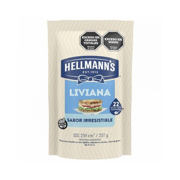 Hellmann’s Mayonesa Liviana 237 gr