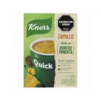 Sopa Quick Knorr Zapallo 63 gr