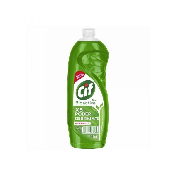 Detergente CIF Bioactive Lima 300 ml