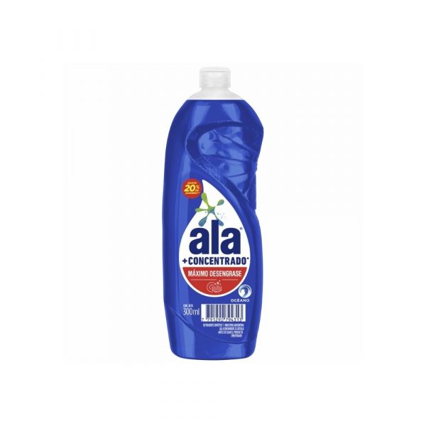 Detergente Ala Ultra Océano Concentrado 300 ml