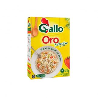 Arroz Gallo Oro Bolsa Reciclable 1 kg