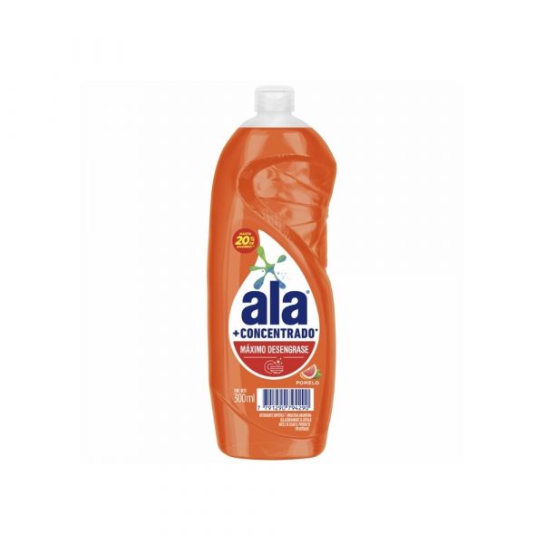 Detergente Ala Ultra Pomelo Concentrado 300 ml