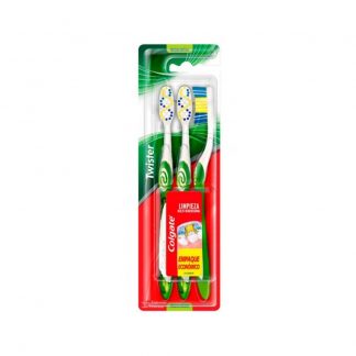 Cepillo Colgate Twister Pack 3 unidades