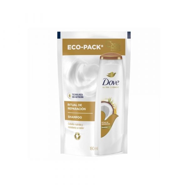 Shampoo Dove Reparación Coco Bio Nutrición 180 ml DP