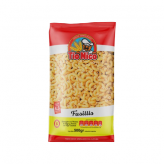 Fideos Tío Nico Fusillis 500 gr