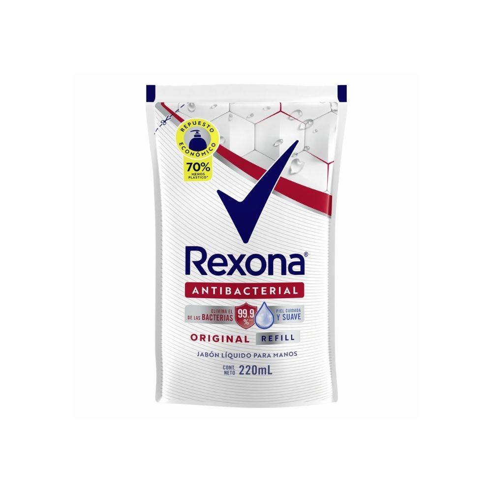 Jabón Líquido Rexona Original Antibacterial 220 ml DP