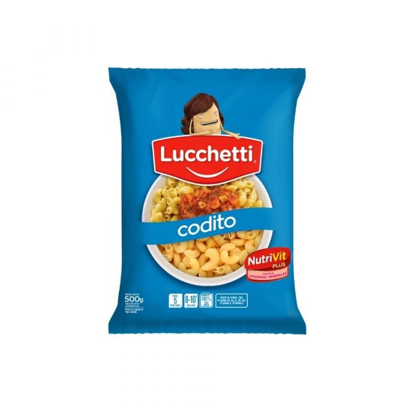 Fideos Lucchetti Codito 500 gr