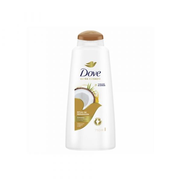 Shampoo Dove Ritual Reparación Coco Bio Tecnología 750 ml
