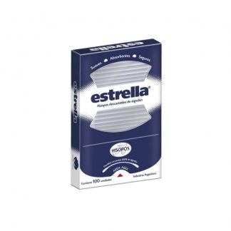 Hisopos Estrella Estuche 100 unidades