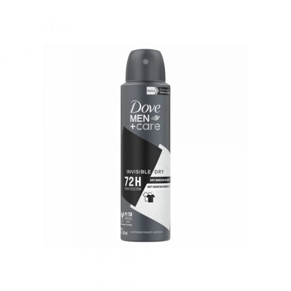 Desodorante Dove Men Invisible Dry 72 hs 150 ml