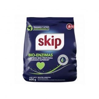 Jabón Skip Baja Espuma Bio-Enzimas 600 gr