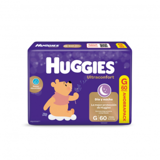 Pañal Huggies Ultra Confort Ahorro G x 60 unidades