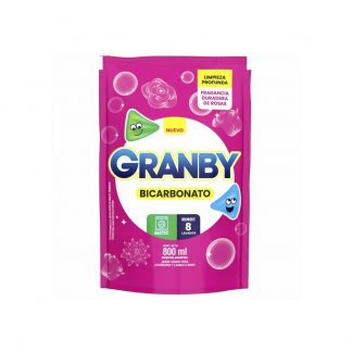 Jabón Granby Líquido Rosas con Bicarbonato 800 ml DP