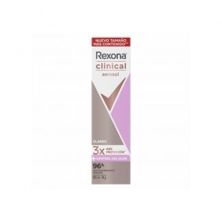 Desodorante Rexona Antitranspirante Women Clinical Classic 96 hs 150 ml