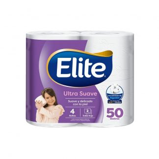 Papel Higiénico Elite DH Ultra Suave Soft Touch 4 unid x 50 mts