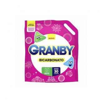 Jabón Granby Líquido Rosas con Bicarbonato 3 lt DP
