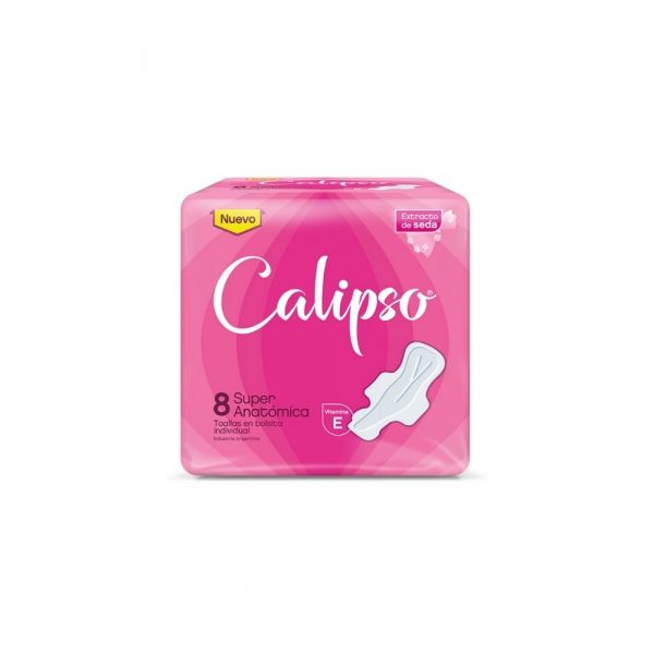 Toallas Calipso Súper Anatómica 8 unidades