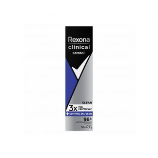 Desodorante Rexona Antitranspirante Men Clinical Clean 96 hs 150 ml