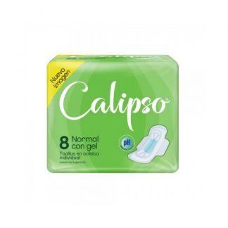 Toallas Calipso Normal c/Alas 8 unidades