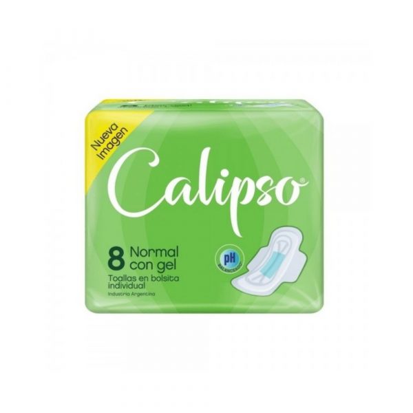 Toallas Calipso Normal c/Alas 8 unidades
